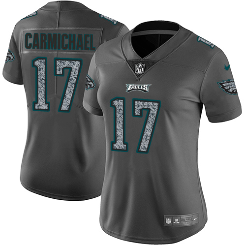 Nike Eagles #17 Harold Carmichael Gray Static Women's Stitched NFL Vapor Untouchable Limited Jersey Nike Eagles #17 Harold Carmichael Gray Static Women's Stitched NFL Vapor Untouchable Limited Jersey