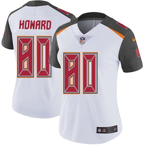 Nike Buccaneers #80 O. J. Howard White Women's Stitched NFL Vapor Untouchable Limited Jersey Nike Buccaneers #80 O. J. Howard White Women's Stitched NFL Vapor Untouchable Limited Jersey