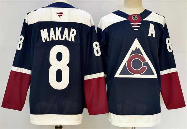 Women's Colorado Avalanche Custom Navy 2024-25 Alternate Stitched Jersey Women's Colorado Avalanche Custom Navy 2024-25 Alternate Stitched Jersey