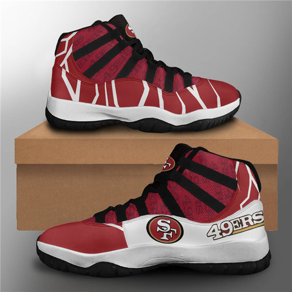 Men's San Francisco 49ers Air Jordan 11 Sneakers 2001 Men's San Francisco 49ers Air Jordan 11 Sneakers 2001