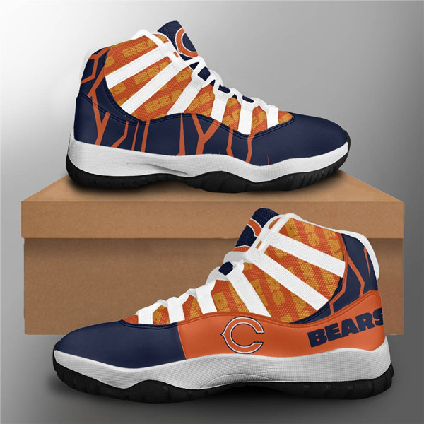 Women's Chicago Bears Air Jordan 11 Sneakers 3002