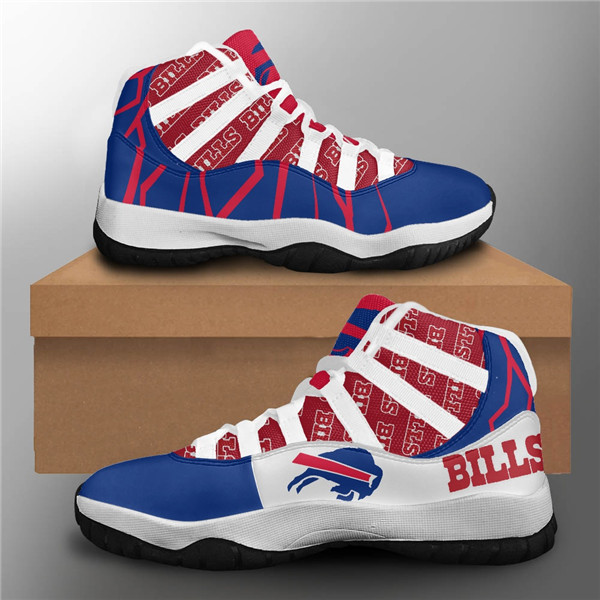 Women's Buffalo Bills Air Jordan 11 Sneakers 3002 Women's Buffalo Bills Air Jordan 11 Sneakers 3002