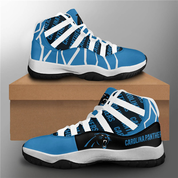 Women's Carolina Panthers Air Jordan 11 Sneakers 3002 Women's Carolina Panthers Air Jordan 11 Sneakers 3002