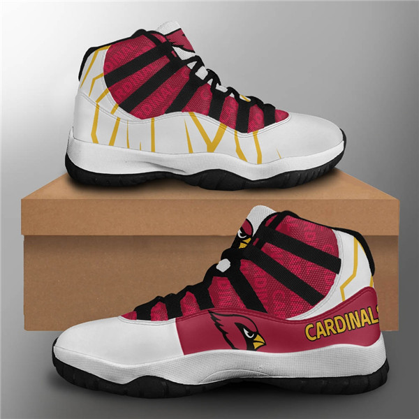 Women's Arizona Cardinals Air Jordan 11 Sneakers 3001