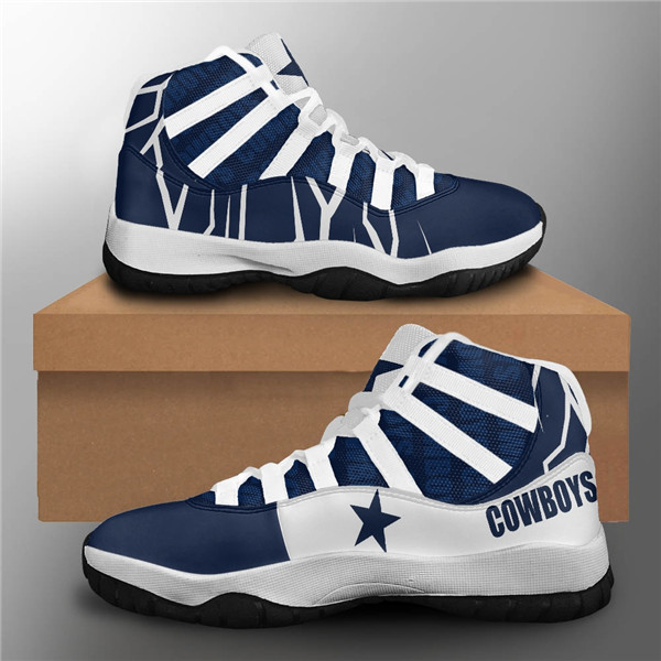 Women's Dallas Cowboys Air Jordan 11 Sneakers 3002 Women's Dallas Cowboys Air Jordan 11 Sneakers 3002