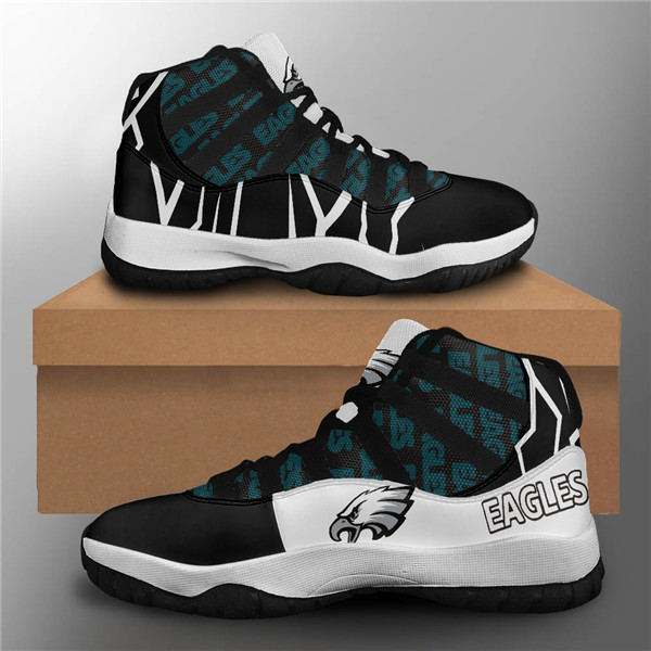 Men's Philadelphia Eagles Air Jordan 11 Sneakers 2001 Men's Philadelphia Eagles Air Jordan 11 Sneakers 2001