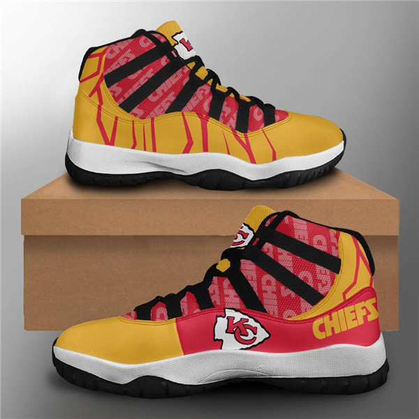 Men's Kansas City Chiefs Air Jordan 11 Sneakers 2001 Men's Kansas City Chiefs Air Jordan 11 Sneakers 2001
