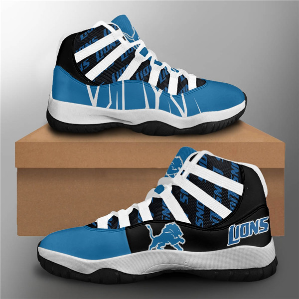 Men's Detroit Lions Air Jordan 11 Sneakers 2002