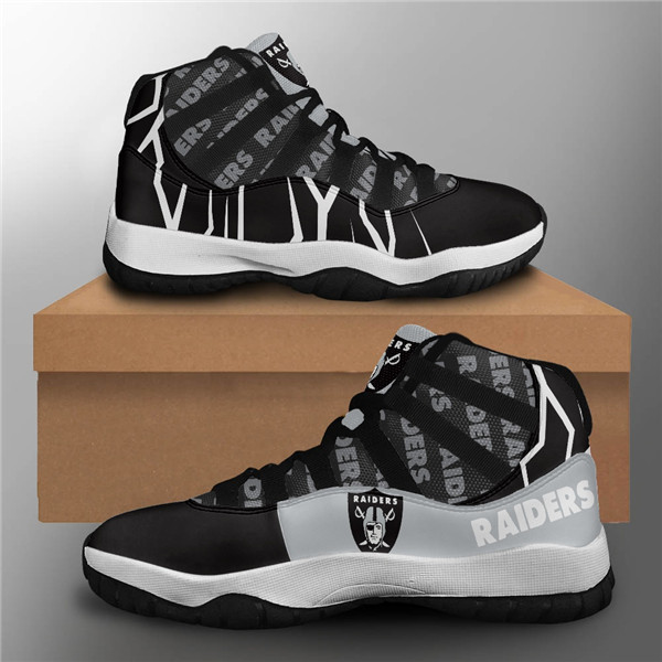 Men's Las Vegas Raiders Air Jordan 11 Sneakers 2002 Men's Las Vegas Raiders Air Jordan 11 Sneakers 2002