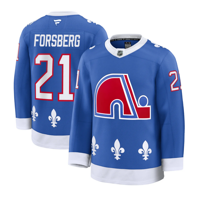 Men's Colorado Avalanche #21 Peter Forsberg Blue 2025 Alternate Stitched Jersey Men's Colorado Avalanche #21 Peter Forsberg Blue 2025 Alternate Stitched Jersey