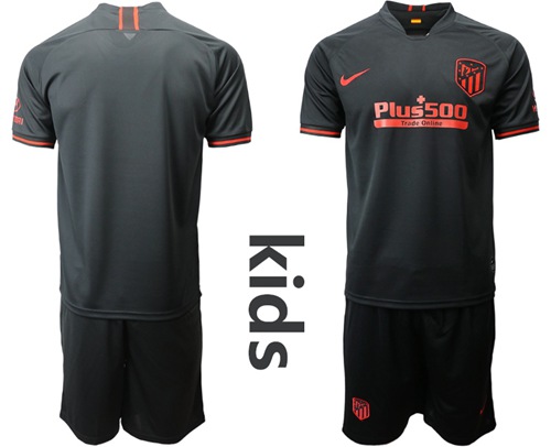 Atletico Madrid Blank Away Kid Soccer Club Jersey Atletico Madrid Blank Away Kid Soccer Club Jersey