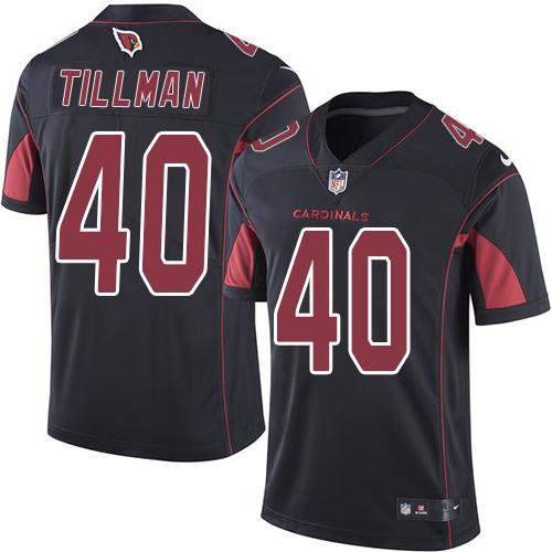 Nike Cardinals #40 Pat Tillman Black Youth Stitched NFL Limited Rush Jersey Nike Cardinals #40 Pat Tillman Black Youth Stitched NFL Limited Rush Jersey
