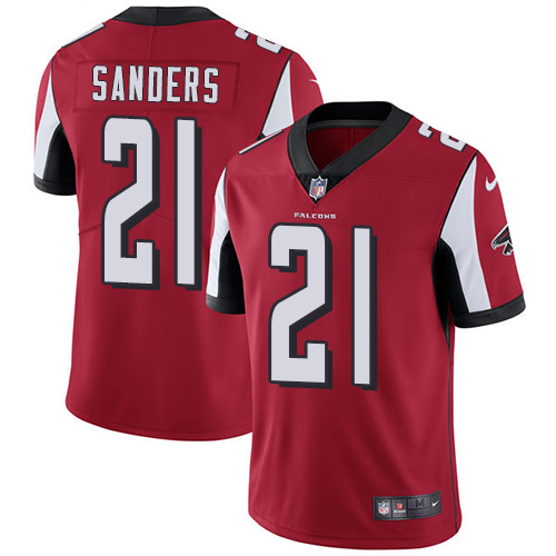 Nike Falcons #21 Deion Sanders Red Team Color Youth Stitched NFL Vapor Untouchable Limited Jersey Nike Falcons #21 Deion Sanders Red Team Color Youth Stitched NFL Vapor Untouchable Limited Jersey
