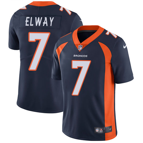 Nike Broncos #7 John Elway Blue Alternate Youth Stitched NFL Vapor Untouchable Limited Jersey Nike Broncos #7 John Elway Blue Alternate Youth Stitched NFL Vapor Untouchable Limited Jersey