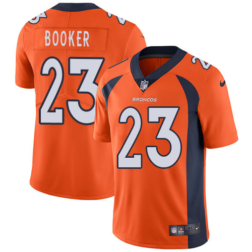 Nike Broncos #23 Devontae Booker Orange Team Color Youth Stitched NFL Vapor Untouchable Limited Jersey Nike Broncos #23 Devontae Booker Orange Team Color Youth Stitched NFL Vapor Untouchable Limited Jersey