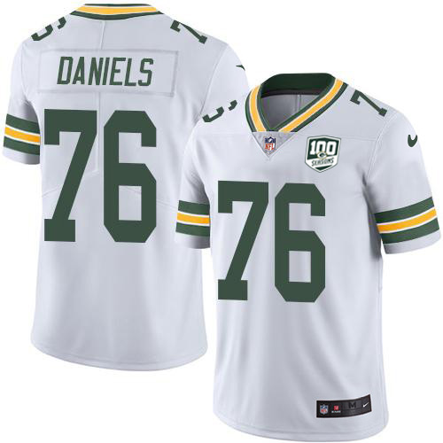 Nike Packers #76 Mike Daniels White Youth 100th Season Stitched NFL Vapor Untouchable Limited Jersey Nike Packers #76 Mike Daniels White Youth 100th Season Stitched NFL Vapor Untouchable Limited Jersey