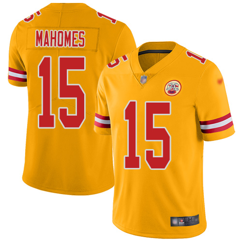 Nike Chiefs #15 Patrick Mahomes Gold Youth Stitched NFL Limited Inverted Legend Jersey Nike Chiefs #15 Patrick Mahomes Gold Youth Stitched NFL Limited Inverted Legend Jersey