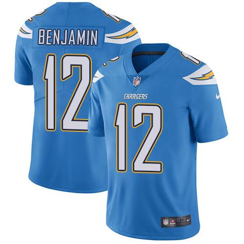 Nike Chargers #12 Travis Benjamin Electric Blue Alternate Youth Stitched NFL Vapor Untouchable Limited Jersey Nike Chargers #12 Travis Benjamin Electric Blue Alternate Youth Stitched NFL Vapor Untouchable Limited Jersey