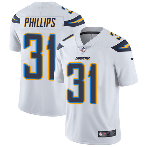 Nike Chargers #31 Adrian Phillips White Youth Stitched NFL Vapor Untouchable Limited Jersey Nike Chargers #31 Adrian Phillips White Youth Stitched NFL Vapor Untouchable Limited Jersey