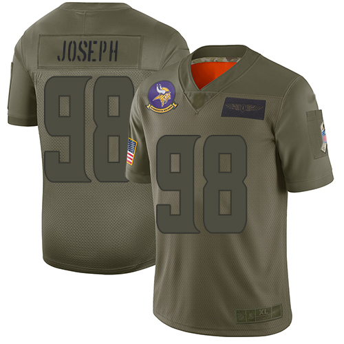 Nike Vikings #98 Linval Joseph Camo Youth Stitched NFL Limited 2019 Salute to Service Jersey Nike Vikings #98 Linval Joseph Camo Youth Stitched NFL Limited 2019 Salute to Service Jersey