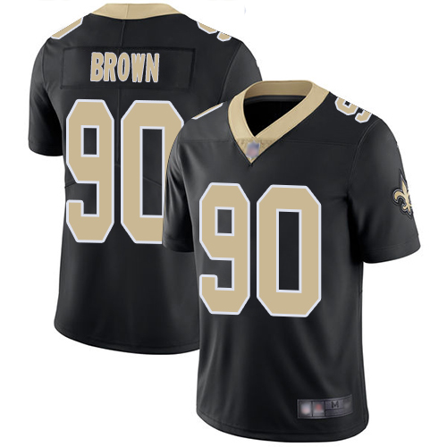 Nike Saints #90 Malcom Brown Black Team Color Youth Stitched NFL Vapor Untouchable Limited Jersey Nike Saints #90 Malcom Brown Black Team Color Youth Stitched NFL Vapor Untouchable Limited Jersey