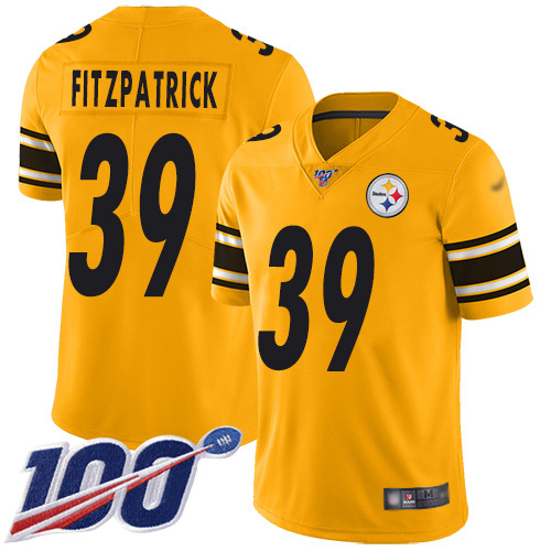 Nike Steelers #39 Minkah Fitzpatrick Gold Youth Stitched NFL Limited Inverted Legend 100th Season Jersey Nike Steelers #39 Minkah Fitzpatrick Gold Youth Stitched NFL Limited Inverted Legend 100th Season Jersey