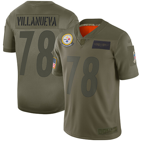 Nike Steelers #78 Alejandro Villanueva Camo Youth Stitched NFL Limited 2019 Salute to Service Jersey Nike Steelers #78 Alejandro Villanueva Camo Youth Stitched NFL Limited 2019 Salute to Service Jersey