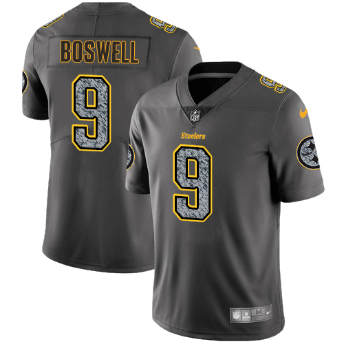 Nike Steelers #9 Chris Boswell Gray Static Youth Stitched NFL Vapor Untouchable Limited Jersey Nike Steelers #9 Chris Boswell Gray Static Youth Stitched NFL Vapor Untouchable Limited Jersey