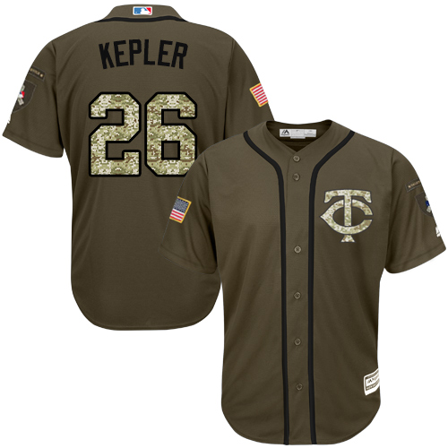 Twins #26 Max Kepler Green Salute to Service Stitched Youth MLB Jersey Twins #26 Max Kepler Green Salute to Service Stitched Youth MLB Jersey