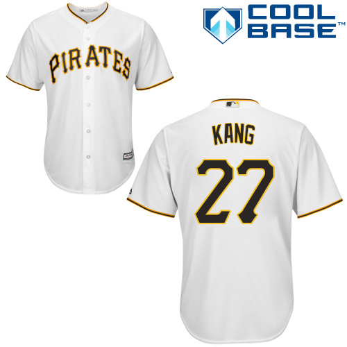 Pirates #27 Jung-ho Kang White Cool Base Stitched Youth MLB Jersey Pirates #27 Jung-ho Kang White Cool Base Stitched Youth MLB Jersey