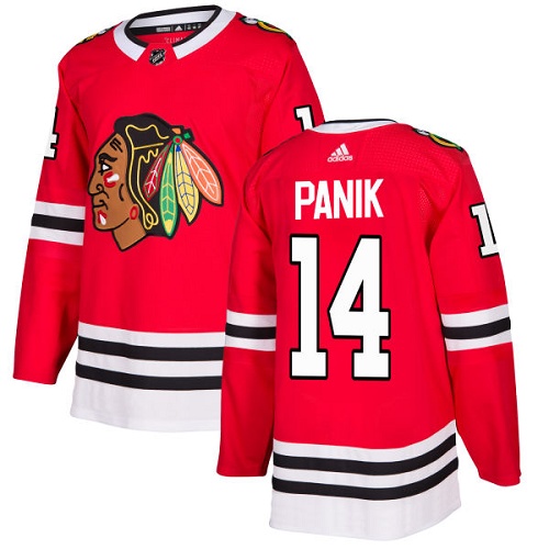 Adidas Blackhawks #14 Richard Panik Red Home Authentic Stitched Youth NHL Jersey Adidas Blackhawks #14 Richard Panik Red Home Authentic Stitched Youth NHL Jersey