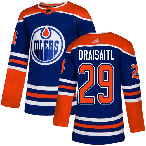 Adidas Oilers #29 Leon Draisaitl Royal Alternate Authentic Stitched Youth NHL Jersey Adidas Oilers #29 Leon Draisaitl Royal Alternate Authentic Stitched Youth NHL Jersey