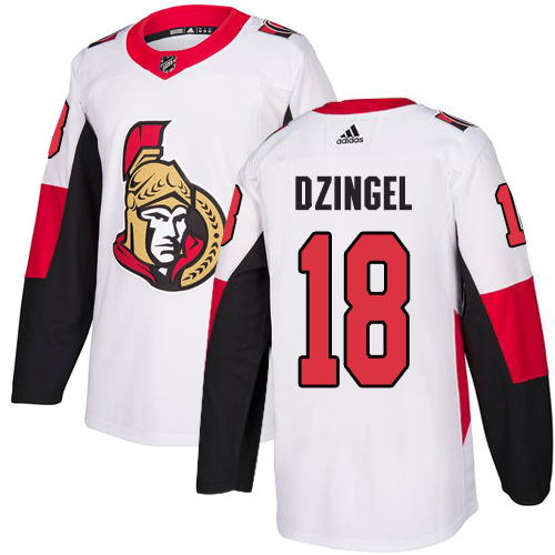Adidas Senators #18 Ryan Dzingel White Road Authentic Stitched Youth NHL Jersey Adidas Senators #18 Ryan Dzingel White Road Authentic Stitched Youth NHL Jersey