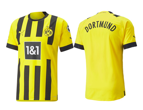 Youth Borussia Dortmund 2022/23 Yellow Home Soccer Jersey Youth Borussia Dortmund 2022/23 Yellow Home Soccer Jersey