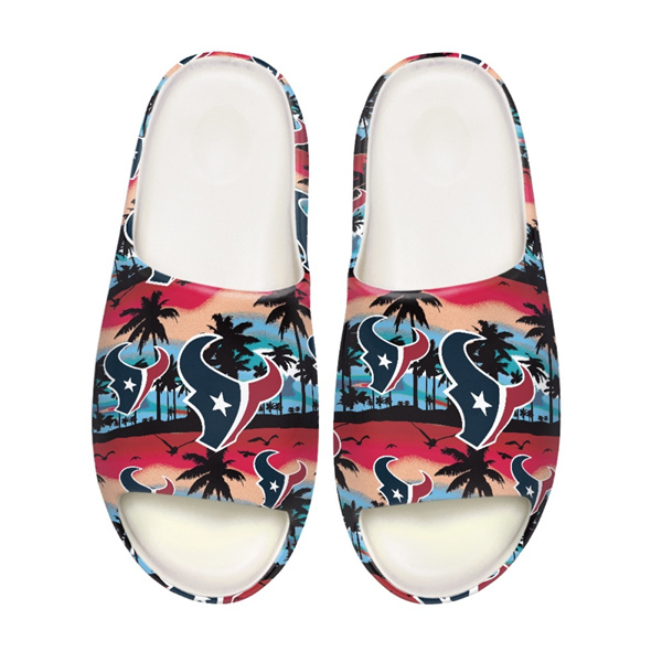 Women's Houston Texans Yeezy Slippers/Shoes 001