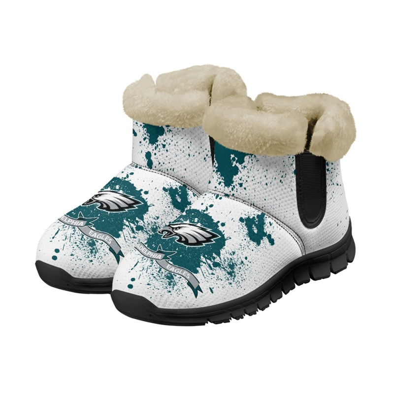 Men's Philadelphia Eagles 2024 Snow Boots/Shoes 001(Pls check description for details)