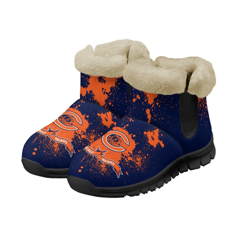 Women's Chicago Bears 2024 Snow Boots/Shoes 001(Pls check description for details)