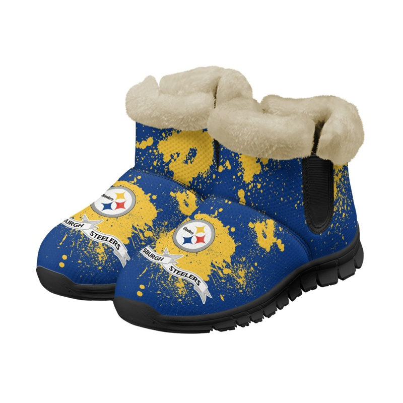 Men's Pittsburgh Steelers 2024 Snow Boots/Shoes 001(Pls check description for details)