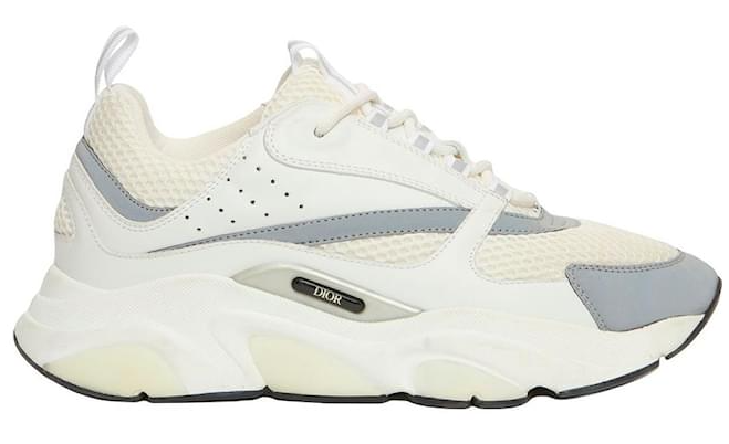 Men's White B22 low top sneakers/Shoes 0125