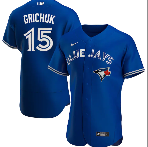 Men's Toronto Blue Jays #15 Whit Merrifield Royal Flex Base Stitched Jersey Men's Toronto Blue Jays #15 Whit Merrifield Royal Flex Base Stitched Jersey