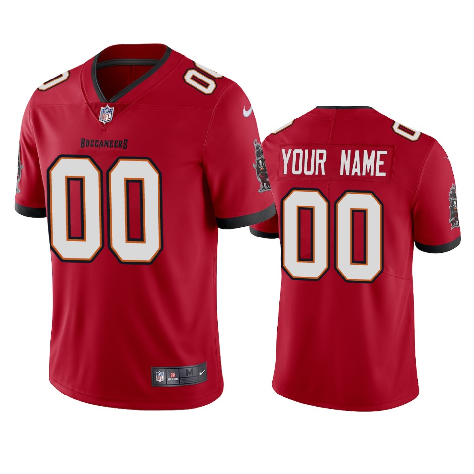 Youth Tampa Bay Buccaneers ACTIVE PLAYER Custom Red Vapor Untouchable Limited Stitched Jersey Youth Tampa Bay Buccaneers ACTIVE PLAYER Custom Red Vapor Untouchable Limited Stitched Jersey