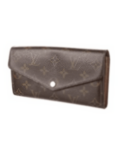 Women's 2014 monogram sarah wallet brown
