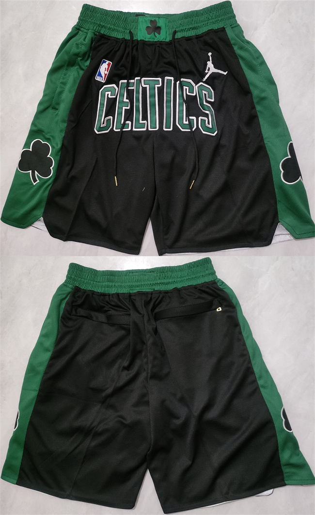 Men's Boston Celtics Black Shorts (Run Small) Men's Boston Celtics Black Shorts (Run Small)