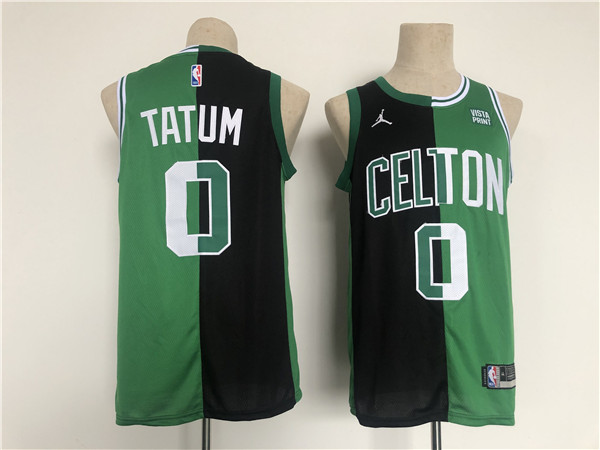 Men's Boston Celtics #0 Jayson Tatum 2022 Green/Black Stitched Jersey Men's Boston Celtics #0 Jayson Tatum 2022 Green/Black Stitched Jersey
