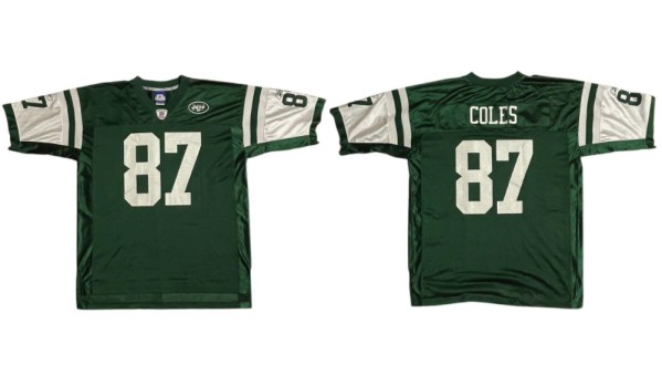 Toddlers New York Jets #87 Laveranues Coles Green Stitched Jersey Toddlers New York Jets #87 Laveranues Coles Green Stitched Jersey