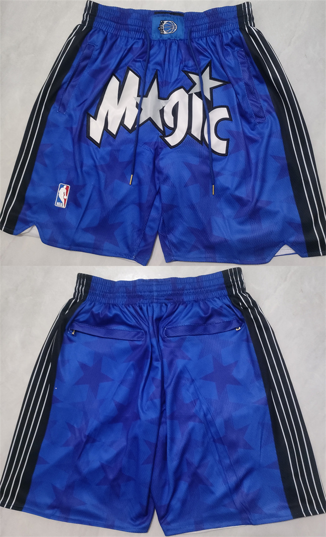 Men's Orlando Magic Blue Shorts(Run Small) Men's Orlando Magic Blue Shorts(Run Small)
