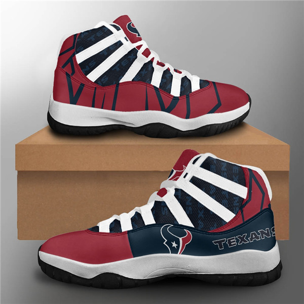 Men's Houston Texans Air Jordan 11 Sneakers 2002 Men's Houston Texans Air Jordan 11 Sneakers 2002