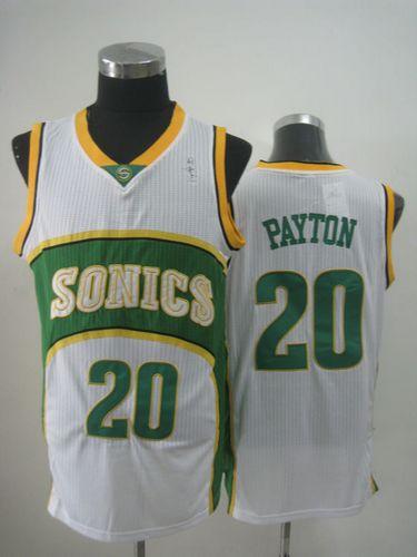 Men's Oklahoma City Thunder Active Player Custom White Super Sonics Throwback Stitched Basketball Jersey Men's Oklahoma City Thunder Active Player Custom White Super Sonics Throwback Stitched Basketball Jersey
