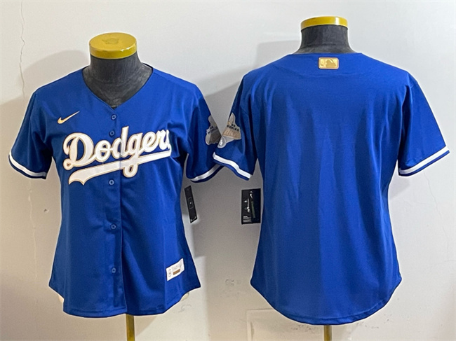 Youth Los Angeles Dodgers Blank Royal 2026 Alternate Gold Collection Stadium Stitched Baseball Jersey Youth Los Angeles Dodgers Blank Royal 2026 Alternate Gold Collection Stadium Stitched Baseball Jersey